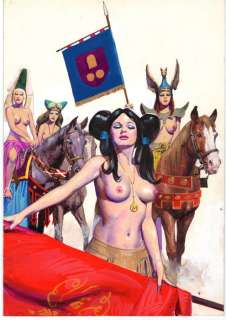 Alessandro Biffignandi | Biancaneve IV s. n. 45 - A. Biffignandi - Original cover "Ser Uccellotto" - cm 25x37 - Exemplaire unique | Catawiki