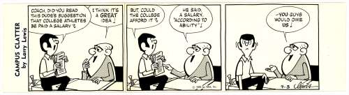 Lewis - CAMPUS CLATTER, Daily (09/03/1970) NO RESERVE! | Russ Cochran