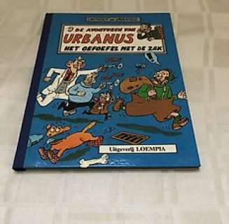 Willy Linthout / Servranckx Urbain | Urbanus 9 - Het gefoefel met de zak - linnen rug - Oplage 50 ex. + opdrachttekening - Cartonné - EO - (1985) | Catawiki