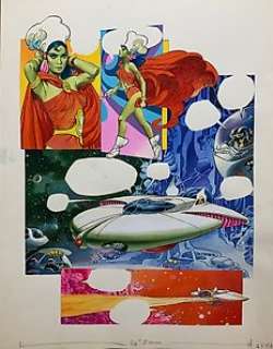 Fernando Fernández (Barcelona 1940-2010) | Fernández, Fernando - Página original #2 - Viaje a las estrellas (1979) | Catawiki