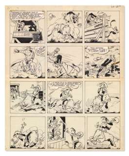 MORRIS (1923-2001) - Rodéo