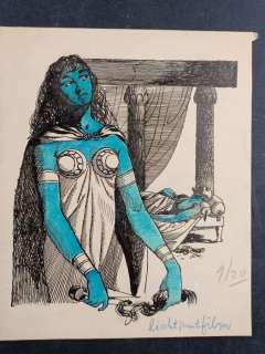 Karel Thole | Karel Thole Salomè - 1x Illustrazione originale | Catawiki