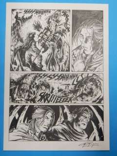 Gianluigi Gregorini - | Gianluigi Gregorini - Tavola Originale - Dragonero n. 10 "Le fosse dei Fargh" - (2014) | Catawiki