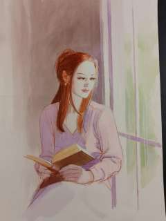 Aldo Di Gennaro | Aldo Di Gennaro - Illustrazione Originale "Il Segreto di Emma" - Firmata | Catawiki