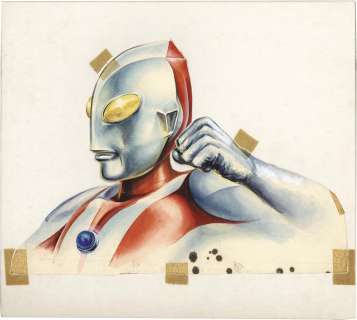 Ultraman Hand-Drawn Color Hanken Illustration | Mandarake (Big Web)