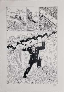 Gess | Gess - Planche originale 81 - L’Oeil de la nuit T3 - Le Druide noir - (2015) | Catawiki