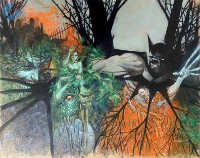 Ryan Sook - arkham asylym: living hell issue tpb page cover