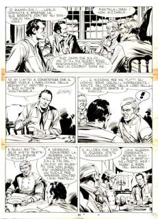 Giovanni Ticci - | Giovanni Ticci - Tavola Originale - Tex n. 297 "Gli Avvoltoi" - (1985) | Catawiki