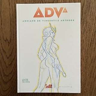 Adriano de Vincentiis | Adriano de Vincentiis Artbook - Original drawing on cover - Limited Edition 37/100 - (2021) | Catawiki