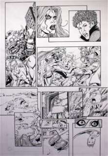 Perez & Vey Avengers Ultraforce Original Comic Art | Taurus Auctions