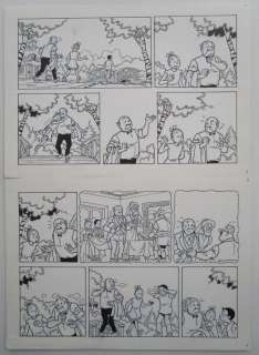 Morjaeu, Luc | Morjaeu, Luc - Suske en Wiske - Originele pagina (p.1) - De blikken blutser - (2005) | Catawiki