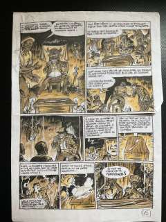 Van Liemt, Simon | Van Liemt, Simon - Planche originale préparatoire - Les Nouvelles Enquêtes de Ric Hochet T5 - Commissaire Griot - (2021) | Catawiki