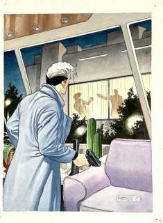 Roberto de Angelis | Nathan Never 151 - Roberto De Angelis - copertina originale - Page volante - Exemplaire unique | Catawiki