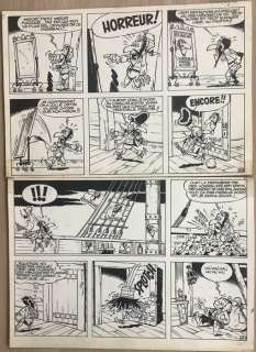 Remacle, Marcel | Remacle, Marcel - Planche originale - Le Vieux Nick et Barbe-Noire T5 - Les mutinés de la Sémillante - (1962) | Catawiki