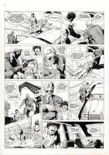 Mitton, Jean-Yves | Mitton, Jean-Yves - Originele pagina - Bloed en Stilte 10 - De dans zonder einde - (1996) | Catawiki