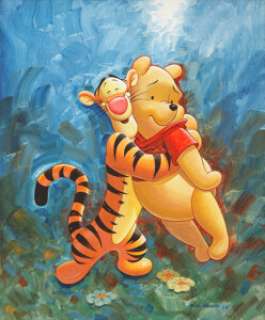 Paul Wenzel Friends Winnie the Pooh and Tigger Panting (undated). The talented Paul Wenzel has been a Disney -