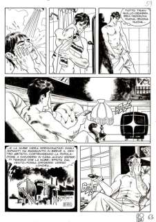 Stano, Angelo | Stano, Angelo - tavola originale - Dylan Dog #233 "L’ospite sgradito" - p. 63 - (2006) | Catawiki