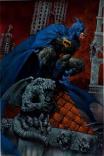 Carl Critchlow Batman/Judge Dredd: The Ultimate Riddle Splash Page 15 Original Art (DC, 1995). Quintessential -