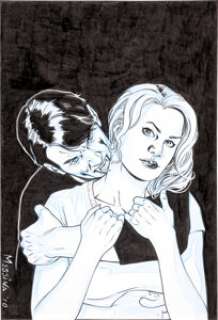 David Messina True Blood #3 Cover Original Art (IDW, 2010). David Messina captures the essence of the HBO hit -