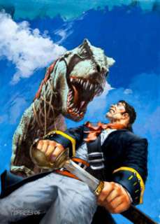 Jim Murray 2000 AD Program #1491 The Red Seas Cover Original Art (Fleetway, 2006). Captain Jack Dancer meets his -