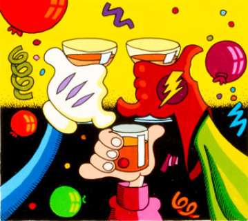 Skip Williamson Playboy "At the Comic Convention" Illustration Original Art (HMH, 1980). Colorful - | Heritage