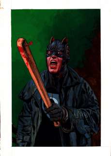 Glenn Fabry - the authority: the magnificent kevin #5 cover painting (the midnighter! ) 2005