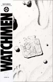 Dave Gibbons Watchmen #4 "Photo of Jon Osterman and Janey Slater at a Carnival" Cover Original Art (DC, - | Heritage
