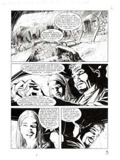 De Angelis, Roberto | De Angelis, Roberto - 3x Tavole Originali - Nathan Never #211 "Il mostro nell’ombra" - (2008) | Catawiki