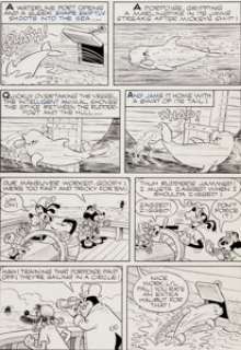 Paul Murry Walt Disney‘s Comics and Stories #374 Mickey Mouse Page 26 Original Art (Gold Key, 1971). The Mickey -