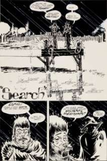 William Messner-Loebs Journey Try-Out Complete 2-Part Story "Search" Original Art (Aardvark-Vanaheim, -