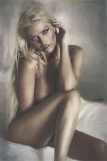 Calas, J.M. | Jean Michel Calas - Dessin original en couleur - Secrets de femme - Format dessin: 21 x 31,4 cm. - (2023) | Catawiki