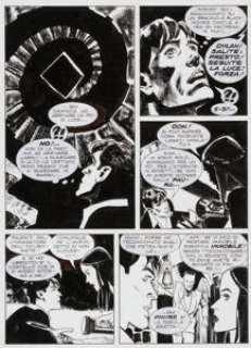 Angelo Stano Dylan Dog Gigante #8 "Il Gatto Nero" Page 193 Original Art (Sergio Bonelli Editore, -