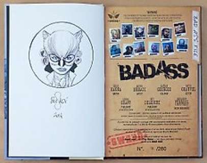 Bessadi, Bruno - Bessadi, Bruno - Bad Ass - #1 Dead End et #2 The Voice + 2x Ex-libris + Dédicace - (2014)