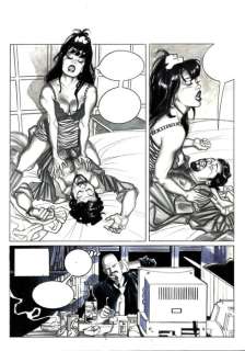 Giovanna Casotto | Selen - Tavola Originale Erotica - Giovanna Casotto - Page volante - Exemplaire unique - (1995) | Catawiki