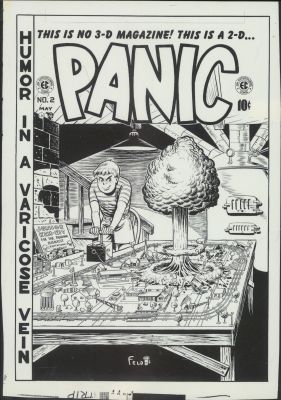 EC LIBRARY PRODUCTION MATERIAL COVER STAT- PANIC NO.2 | Russ Cochran