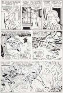 John Romita Sr. and Mike Esposito Amazing Spider-Man #39 Page 17 Green Goblin Original Art (Marvel, 1966). - | Heritage