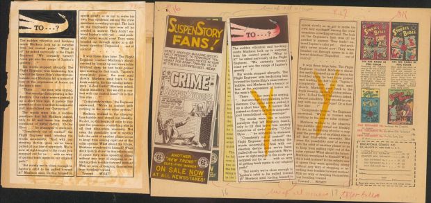 Weird Fantasy NO.17 , Text Story & Color Guide with Original Masthead Art (1951) | Russ Cochran