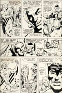 Dave Cockrum and Bob McLeod X-Men #94 Story Page 3 Original Art (1975). From the first regular issue of the -