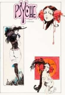 Jeff Jones Psyche Pin-Up Illustration Original Art (c. 1970-80s). Stunning, as you would expect from Jeffrey - | Heritage