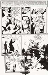 Peter Snejbjerg Books of Magic #37 Complete Story Timothy Hunter Original Art plus Stat Pages Group of 25 (DC, 199... (Total: 25 Items)