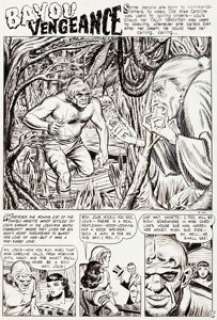 Jack Katz The Unseen #6 Complete 7-Page Story Original Art (Standard, 1952).... (Total: 7 Original Art)