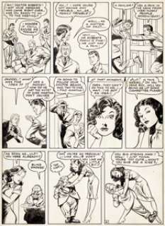 Reed Crandall and Rudy Palais Feature Comics #62 Story Page 4 Original Art (Quality Comics, 1942)....