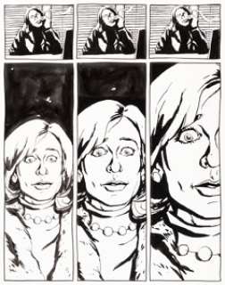 Michael Gaydos Alias #1 Page 16 Original Art (Marvel, 2001)....