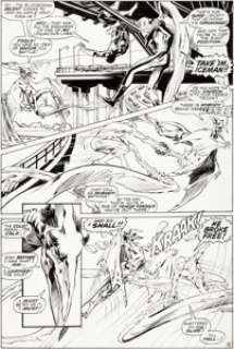 Neal Adams and Tom Palmer X-Men #61 Story Page 9 Original Art (Marvel, 1969).... | Heritage