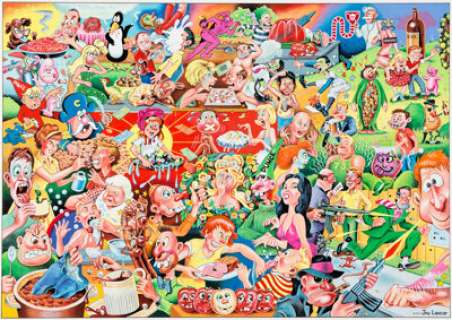 Jay Lynch - Wacky Packages Poster Illustration Original Art (Topps, 2002)....