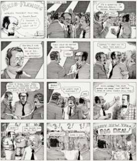  - David Boswell Reid Fleming, World‘s Toughest Milkman Georgia Straight #579 Complete 1-Page Story Original Art (Van...