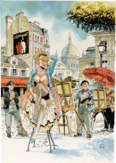  - Félix Meynet Place du Tertre Illustration (2019)....