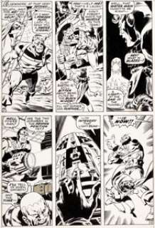 John Buscema and Tom Palmer Avengers #79 Page 10 Original Art (Marvel, 1970).... | Heritage