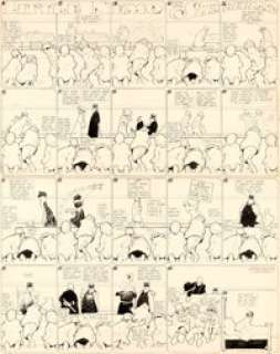 Winsor McCay Little Nemo in Slumberland Sunday Comic Strip Original Art dated 1-24-09 (New York Herald, 1909). ... | Heritage