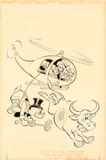 Carl Barks Uncle Scrooge #69 Cover Original Art (Gold Key, 1967).... | Heritage